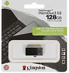 Накопитель Flash Drive 128GB Kingston DataTraveler microDuo 3G, USB 3.1/microUSB OTG